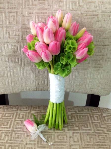 Pink Tulip Bouquet