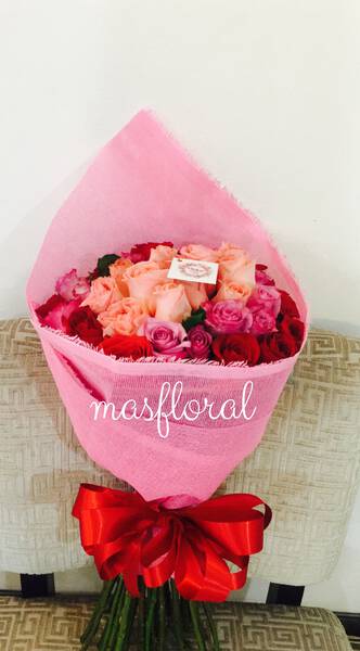 ramo de 36 rosas